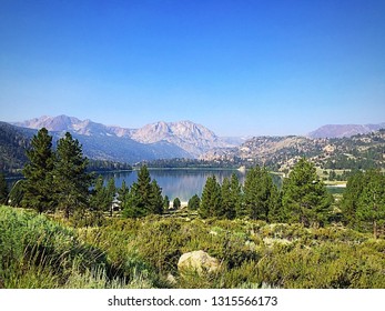Distant Lake View