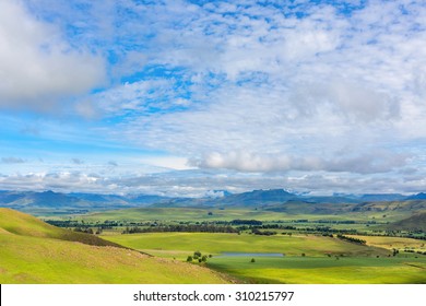Distant mountains