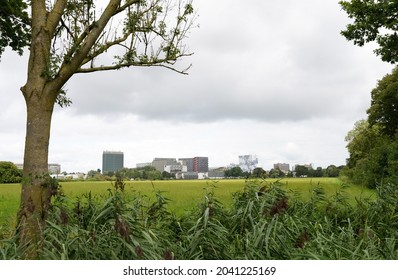 Distant View Of Utrecht University Campus