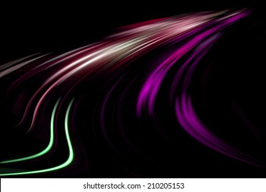 Distorted light