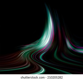 Distorted light