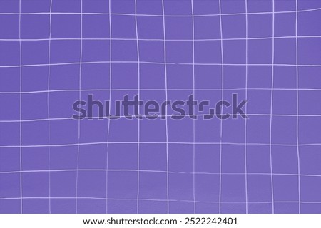 Distorted purple square ceramic tile texture background, minimal graphic pattern, grid pattern on solid background, purple grid pattern background