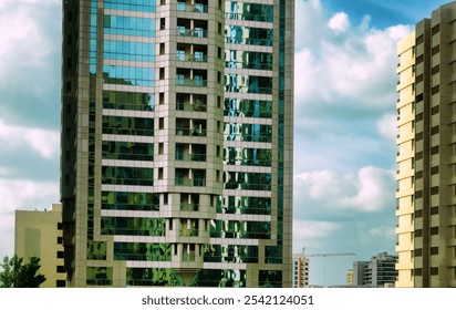 Distorted reflection in the glass of skyscrapers creates ultra modern architectural design - New designe idea from a photographer! - Powered by Shutterstock