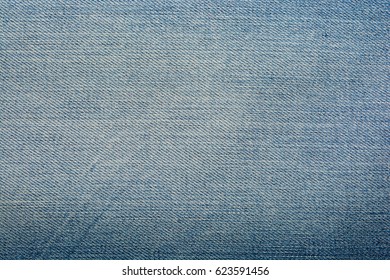 Distressed Blue Denim Texture Background