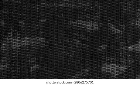 Distressed dark gray dither screen background with retro pixel grain noise texture