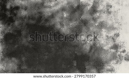 Distressed dark gray dither screen background with retro pixel grain noise texture