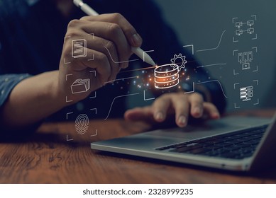 distributed storage networks technology interconnected servers and data centers management as encryption and network security privacy digital assets.