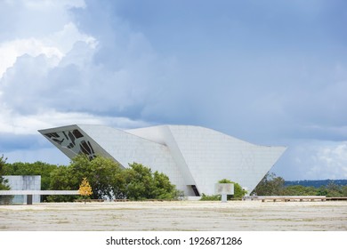 Distrito Federal - Brasilia - Brazil - 02 15 2021 - Pantheon Of The Fatherland And Liberty Tancredo Neves In The Federal District, Architect: Oscar Niemeyer