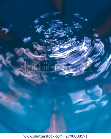 A disturbed surface water texture shown upclose 