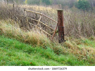 Disused Metal Farm Gate Example      