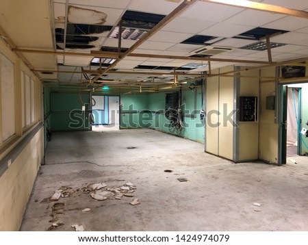 Similar – Image, Stock Photo abandoned business space