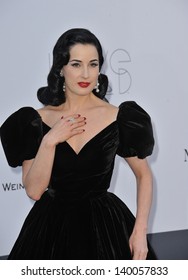 Dita Von Teese Amfars 20th Cinema Stock Photo 140057833 | Shutterstock