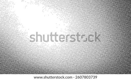 dither gradient background layered with grainy noise, creating a smooth yet textured retro digital aesthetic