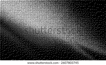 dither gradient background layered with grainy noise, creating a smooth yet textured retro digital aesthetic