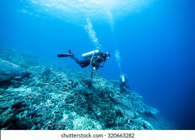 Diver Underwater