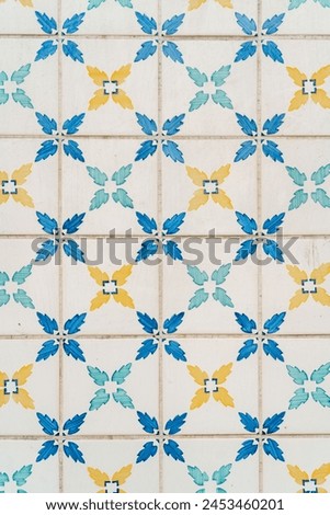 Diverse array of Portuguese tiles,showcasing intricate patterns and vibrant colors that reflect centuries of cultural heritage and artistic craftmanship.