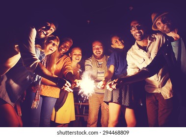 Diverse Ethnic Friendship Party Leisure Happiness Concept - Powered by Shutterstock