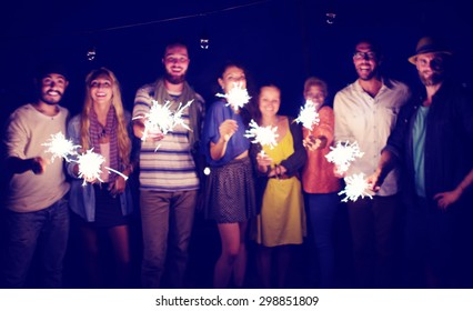 Diverse Ethnic Friendship Party Leisure Happiness Concept - Powered by Shutterstock