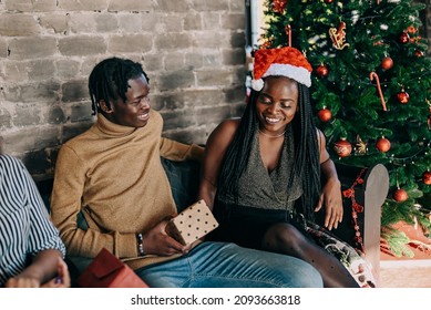 12,175 Black Couple In Love Christmas Images, Stock Photos & Vectors ...