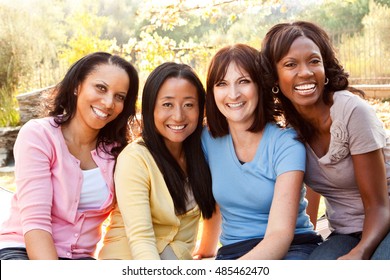 Diverse Group of Women - Shutterstock ID 485462470