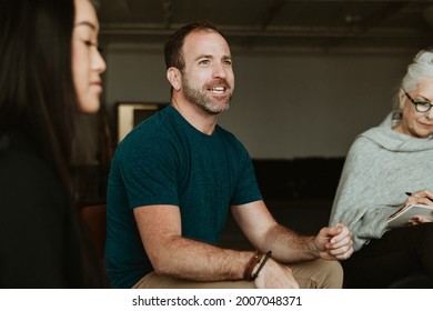 Diverse People In A Rehab Session