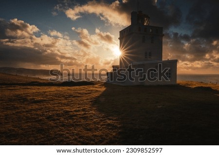 Similar – Foto Bild Traum. Hütte. Norwegen. Mitternachtssonne