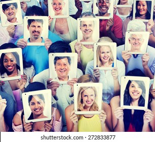 Diversity of Casual People Communication Technology Concept - Shutterstock ID 272833877