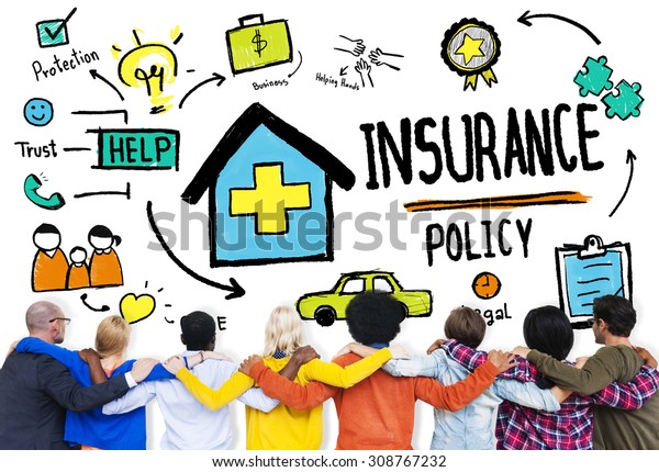 Diversity Casual People Insurance Policy Teamwork Stock Photo (Edit Now ...