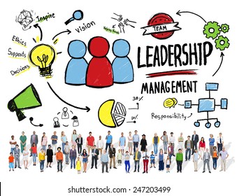 Diversity Casual People Leadership Management Variation Stock Photo ...