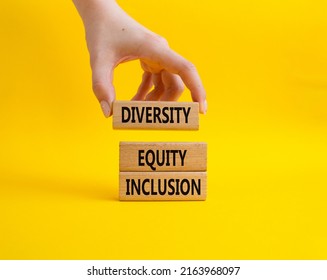 Diversity Equity Inclusion Symbol Concept Words Stock Photo 2163968097 ...