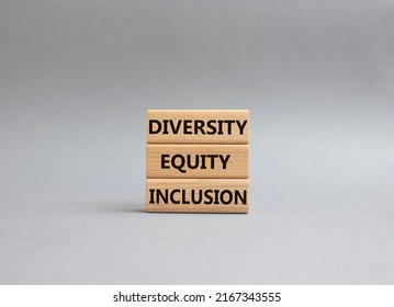 Diversity Equity Inclusion Symbol Concept Words Stock Photo 2167343555 ...