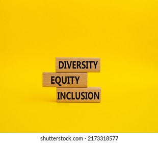 Diversity Equity Inclusion Symbol Concept Words Stock Photo 2173318577 ...