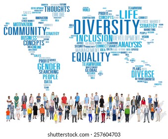 Diversity Ethnicity World Global Community Concept Stock Photo ...