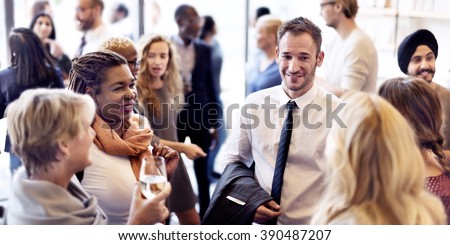 Diversity Group of People Meet up Party Concept Stock photo © 
