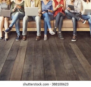 Diversity People Connection Digital Devices Browsing Concept - Shutterstock ID 388100623