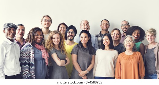 Diversity People Group Team Union Concept - Shutterstock ID 374588935