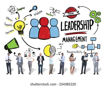 Diversity People Leadership Management Digital Communication Stock ...