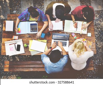 Diversity Teamwork Brainstorming Meeting University Concept