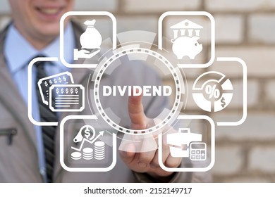 Dividends business, tax, finance and investment concept. Dividend growth or increase dividend. A dividend is a payment made by a corporation to its shareholders as a distribution of profits.