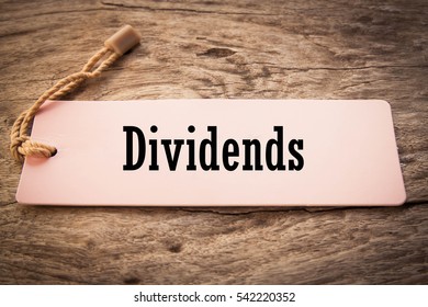 Dividends Concept