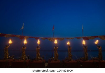 Divine Ganga Aarti Varanasi In India