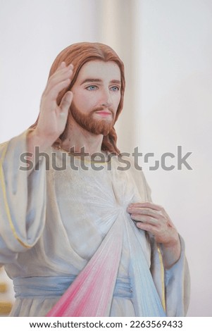 Divine Mercy of Jesus catholic religious statue