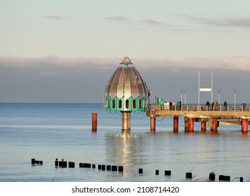 Diving Bell At The Baltic Sea