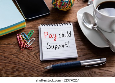 Divorce. Pay Child Support