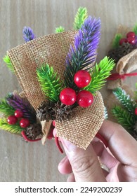 DIY Christmas Decoration for Hampers - Shutterstock ID 2249200239