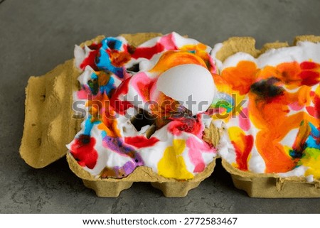 DIY Easter Egg Decorating: Creative Marbleized Technique Using Shaving Cream