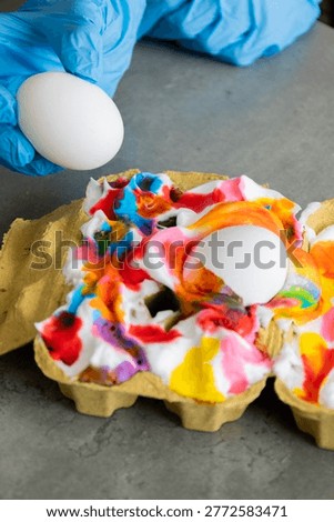 DIY Easter Egg Decorating: Creative Marbleized Technique Using Shaving Cream