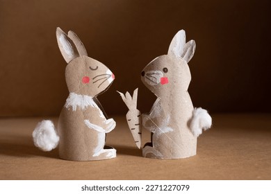 DIY ideas for Easter, paper craft for kids - Shutterstock ID 2271227079