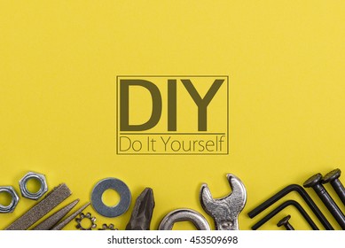DIY image, tools - Shutterstock ID 453509698