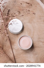 Diy Pink Lip Balm In Tin